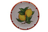Piattino in Ceramica Artigianale Napoletana - Decoro Limoni