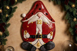 Decorazione Murale Babbo Natale Ceramica