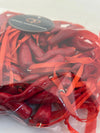 Handmade Lucky Horn (Simple with red silk) – Handmade Amulet Keychain