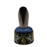 Tappo Versavino in Ceramica Dipinta a Mano - Decoro Maiolica o limoni