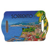 Ceramic tray with openwork handles Amalfi Coast Positano or Sorrento style Handmade serving platter Italian ceramic