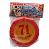 Posacenere in Ceramica Decorata - Numeri Tombola Napoletana e Smorfia - Artigianato Tipico Napoletano - Idea Regalo Napoli