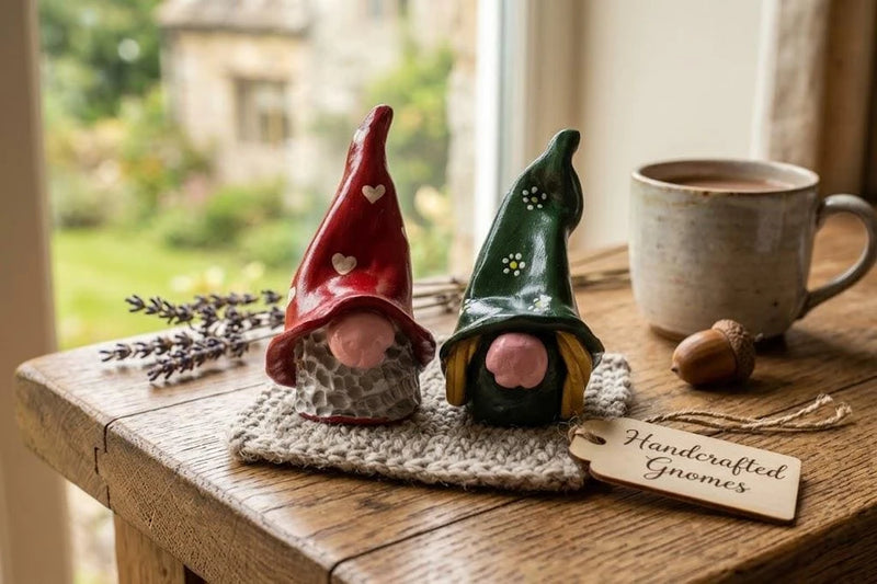 Gnomo Portafortuna in Ceramica