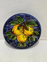 Hand-Painted Ceramic Magnets - Lemons (Ø 6cm)