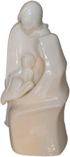 Sacra Famiglia-Statua Natività Moderna in Ceramica