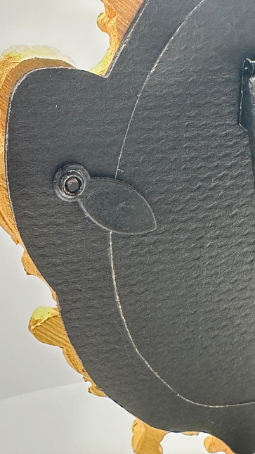 Quadretto Sacro Cuore Oro e Rosso - Artigianale Made in Italy