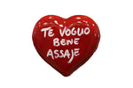 Magnete Cuore Ceramica Dipinto