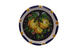 Piattino in Ceramica Artigianale Napoletana - Decoro Limoni