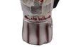 Statuina Pulcinella Caffettiera Italiana - Statuetta Moka in Resina Napoletana - Souvenir "Uè che bellu cafè", Regalo Cultura Italiana Napoli
