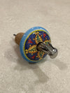 Tappo Dosatore/Versatore in Ceramica Artigianale e Acciaio - Maioliche Made in Italy