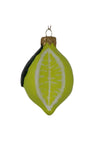 Decorazione natalizia limone in ceramica