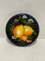 Hand-Painted Ceramic Magnets - Lemons (Ø 6cm)