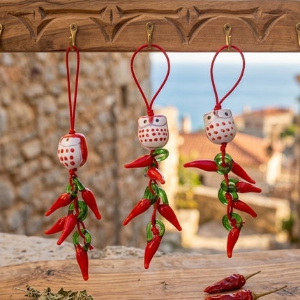 Ciondoli Gufetto Portafortuna – Set Regalo  (Pack da 3 o 10) , IDEA REGALO SCARAMANTICO.