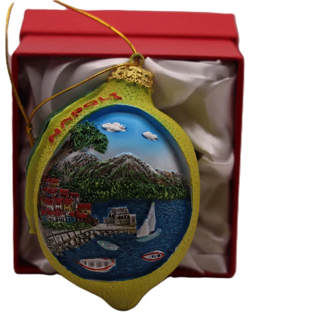 Pallina di Natale a Forma di Limone