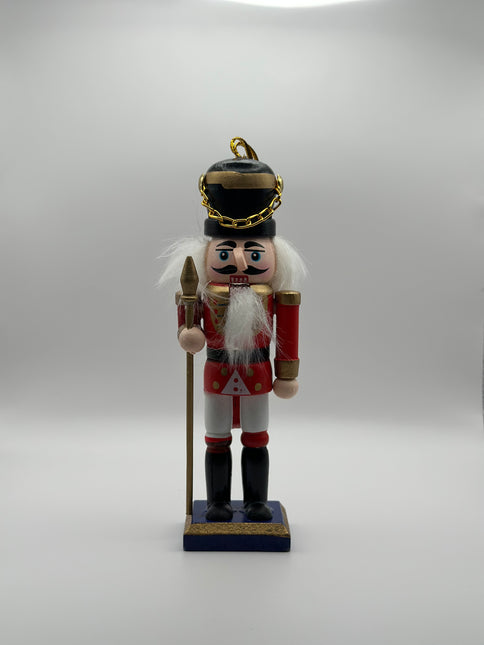 Set di Schiaccianoci in Legno da Appendere (4 o 6 Pezzi) – Soldatini Natalizi Decorativi