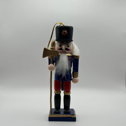 Set di Schiaccianoci in Legno da Appendere (4 o 6 Pezzi) – Soldatini Natalizi Decorativi