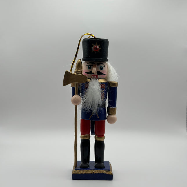 Set di Schiaccianoci in Legno da Appendere (4 o 6 Pezzi) – Soldatini Natalizi Decorativi
