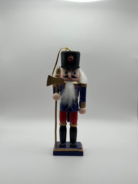 Set di Schiaccianoci in Legno da Appendere (4 o 6 Pezzi) – Soldatini Natalizi Decorativi