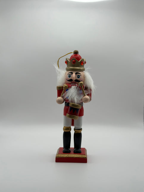 Set di Schiaccianoci in Legno da Appendere (4 o 6 Pezzi) – Soldatini Natalizi Decorativi