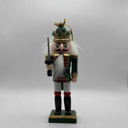 Set di Schiaccianoci in Legno da Appendere (4 o 6 Pezzi) – Soldatini Natalizi Decorativi