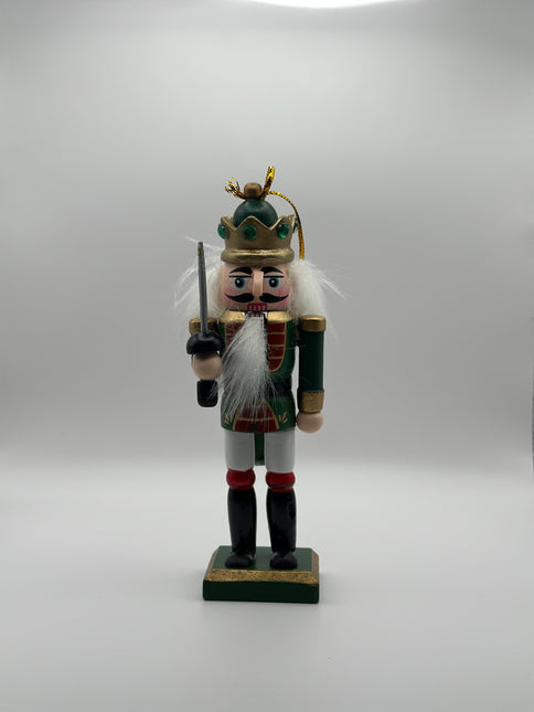 Set di Schiaccianoci in Legno da Appendere (4 o 6 Pezzi) – Soldatini Natalizi Decorativi