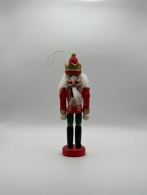 Set di Schiaccianoci in Legno da Appendere (4 o 6 Pezzi) – Soldatini Natalizi Decorativi