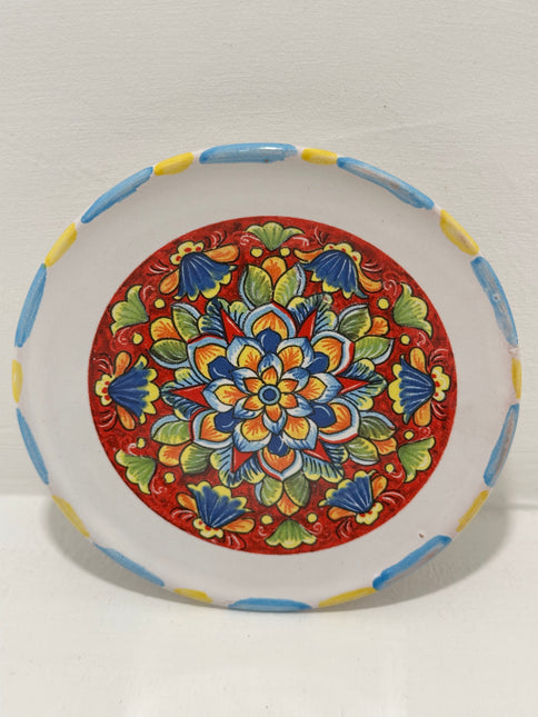 Piattino in Ceramica Artigianale Napoletana - Decoro Maioliche
