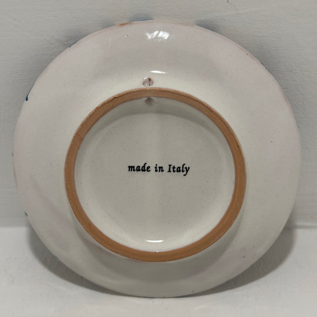 Handmade Neapolitan Ceramic Saucer - Lemon Decor