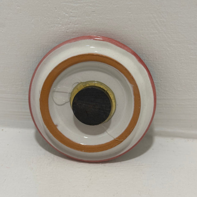 Magneti in Ceramica Dipinta a Mano - Maioliche (Ø 6cm)