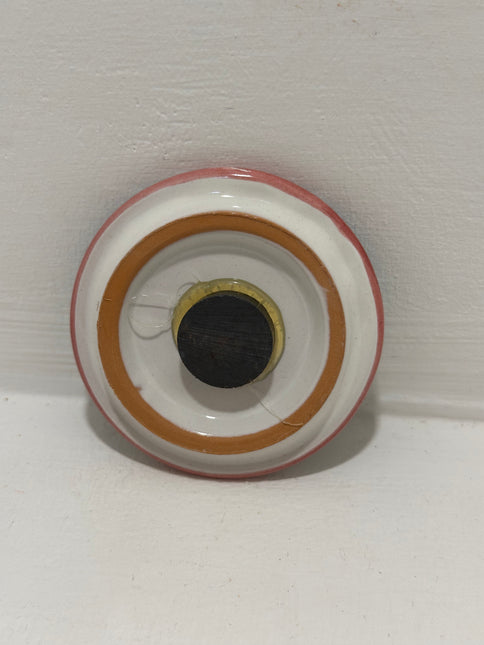 Magneti in Ceramica Dipinta a Mano - Maioliche (Ø 6cm)