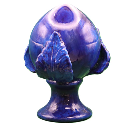 Pumo Pugliese Salvadanaio in Ceramica 17cm - Portafortuna Artigianale Fatto a Mano - Complemento d'Arredo Design Puglia - Idea Regalo Casa Nuova