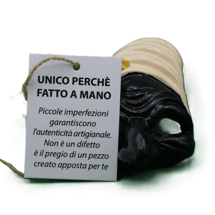 L'Anima di Napoli: Maschera di Pulcinella Fatta a Mano per i tuoi Eventi,Ideale per Cerimonie e Arredo.
