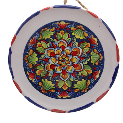 Piattino in Ceramica Artigianale Napoletana - Decoro Maioliche