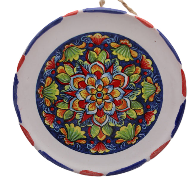 Piattino in Ceramica Artigianale Napoletana - Decoro Maioliche