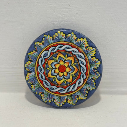 Magneti in Ceramica Dipinta a Mano - Maioliche (Ø 6cm)