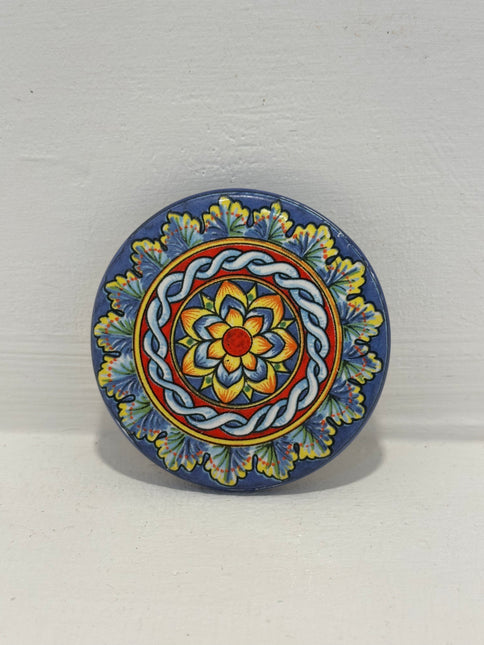 Magneti in Ceramica Dipinta a Mano - Maioliche (Ø 6cm)