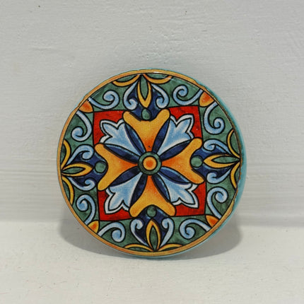 Magneti in Ceramica Dipinta a Mano - Maioliche (Ø 6cm)