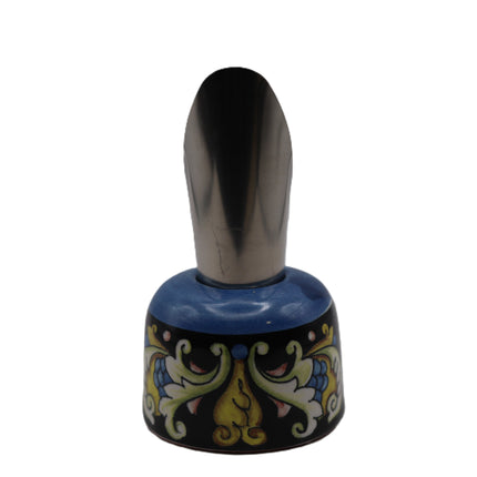 Tappo Versavino in Ceramica Dipinta a Mano - Decoro Maiolica o limoni