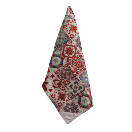 Strofinaccio da Cucina in Cotone con Limoni e Fiori - Canovaccio Mediterraneo in 3 Varianti Colore - Idea Regalo Casa e Cucina - 100% Cotone Made in Italy