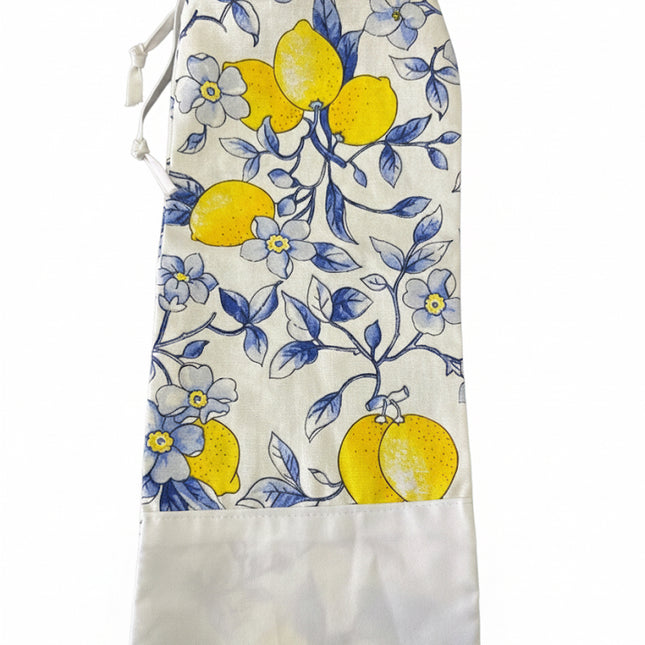 Portabottiglie in Cotone per Cucina-Sacca Decorativa in 3 Varianti Colore Elegante.