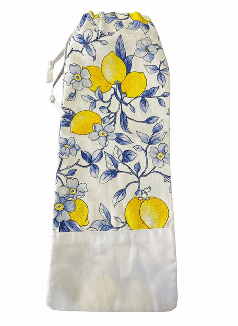 Portabottiglie in Cotone per Cucina-Sacca Decorativa in 3 Varianti Colore Elegante.