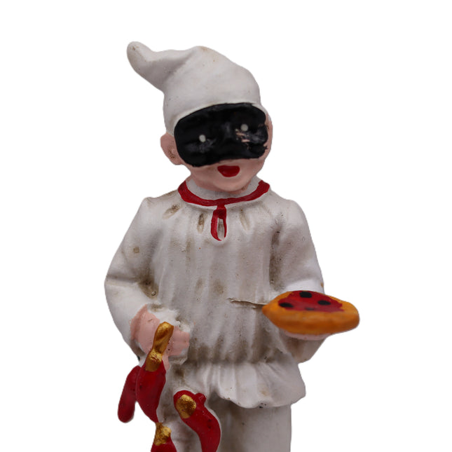 Calamite Napoletane in Resina  Artigianale, Magneti Frigo Totò e Pulcinella, Souvenir Napoli e Corni Portafortuna