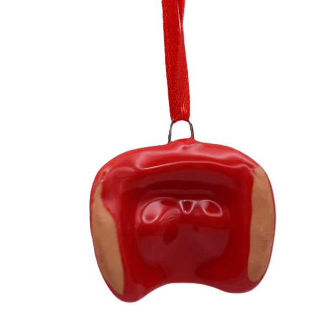 Pulcinella Ceramic Hanging Mask, Colored Mini Amulet 3 cm, Traditional Neapolitan Craft, Lucky Charm Italy Souvenir