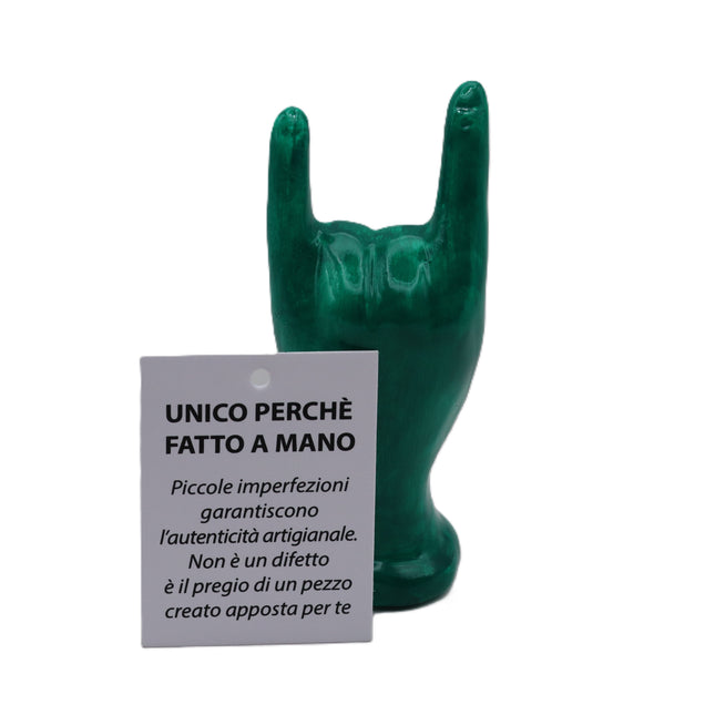 Ceramic Horned Hand Lucky Charm – The allure of Neapolitan tradition