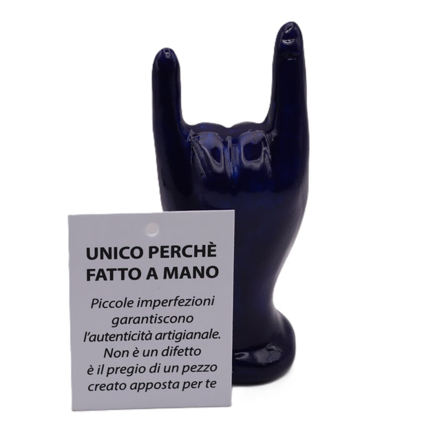 Ceramic Horned Hand Lucky Charm – The allure of Neapolitan tradition