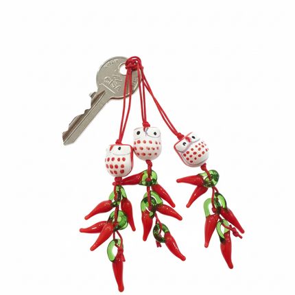 Ciondoli Gufetto Portafortuna – Set Regalo  (Pack da 3 o 10) , IDEA REGALO SCARAMANTICO.