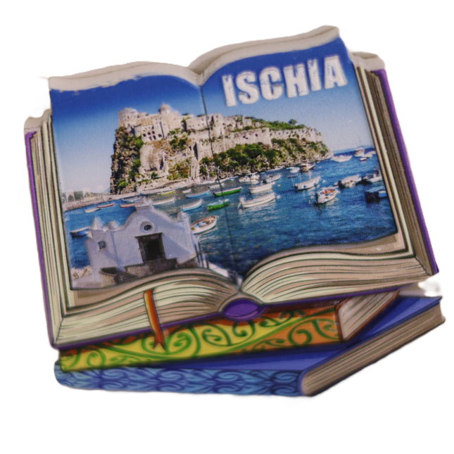 The Gulf in a Magnet: Naples, Capri, Ischia, and Positano – 3D Resin Magnets of the Most Beautiful Places