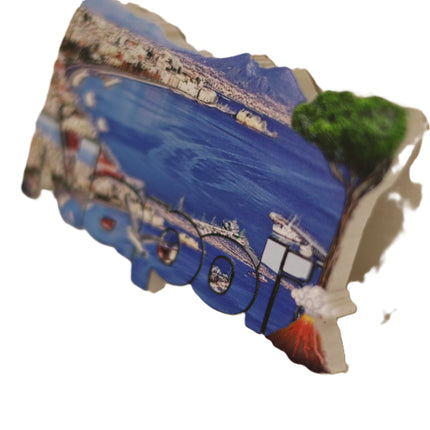 Il Golfo in una Calamita: Napoli, Capri, Ischia e Positano – Magneti in Resina 3D dei Posti più Belli