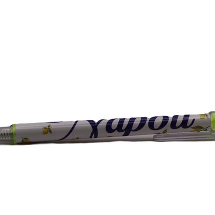 Penna Souvenir Napoli e Limoni – Penna Decorativa con Scritta Napoli, Grafica Limoni Gialli e Omaggio a Diego