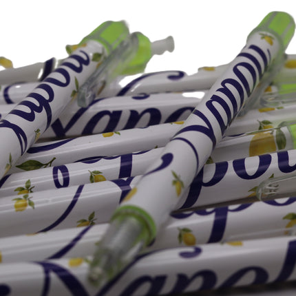 Penna Souvenir Napoli e Limoni – Penna Decorativa con Scritta Napoli, Grafica Limoni Gialli e Omaggio a Diego